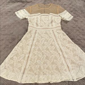 Rachael Roy Lined Lace Dress